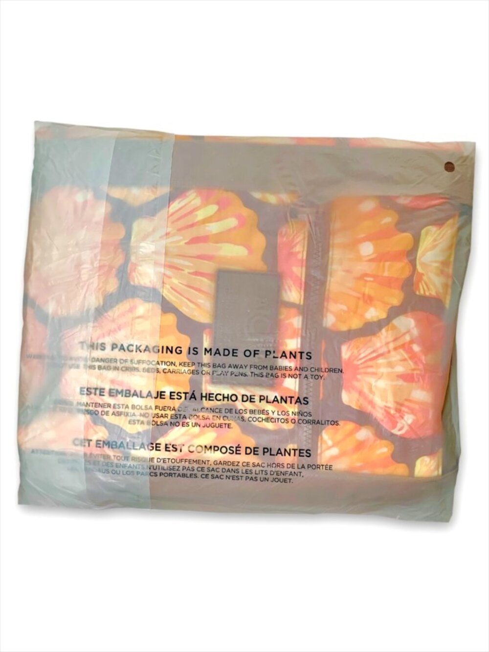 ALOHA Collection—Nylon Zipper Tote—Limited Edition Sunrise Shells *NWT* - Picture 9 of 11